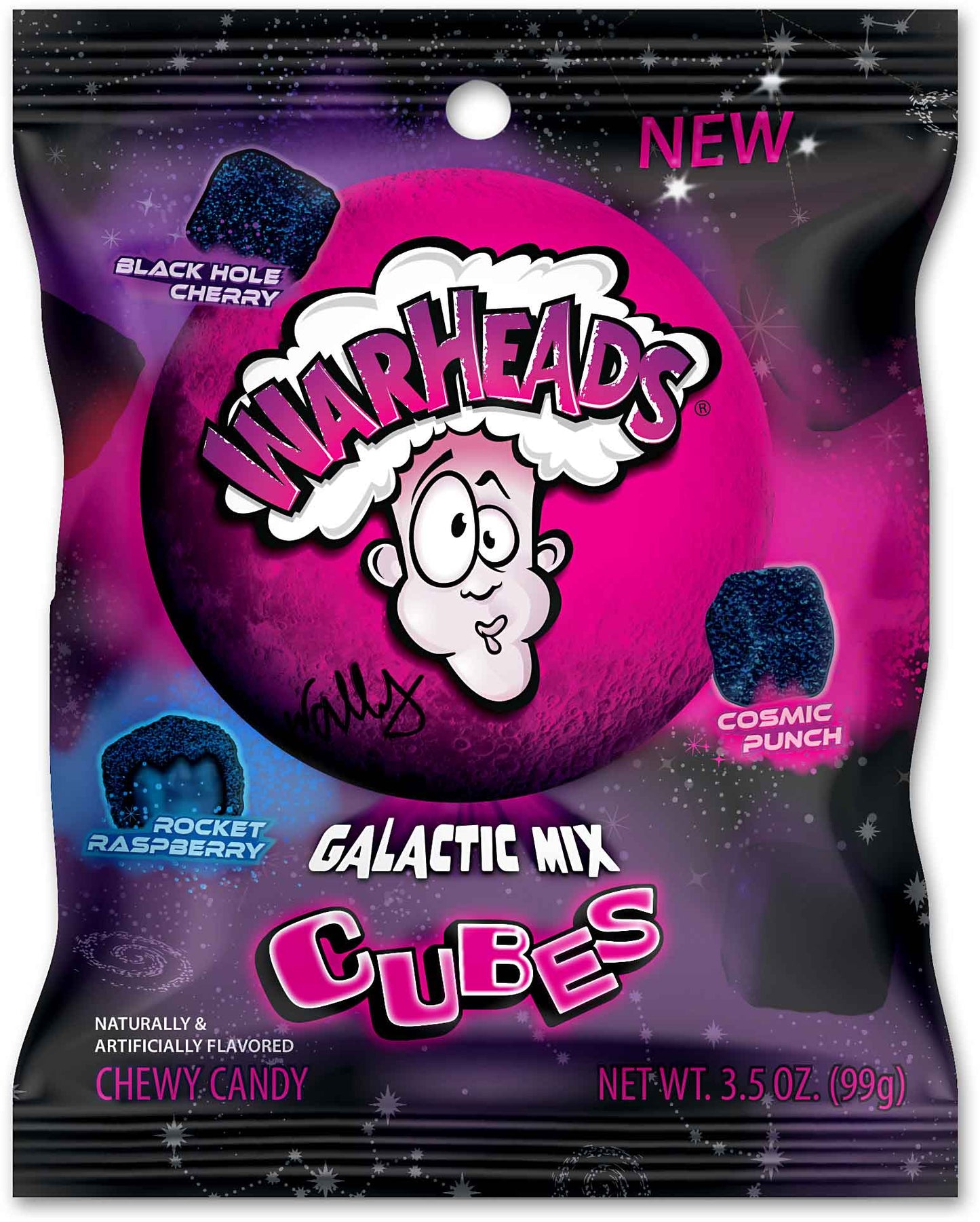 Warheads Galactic Cubes 99 g
