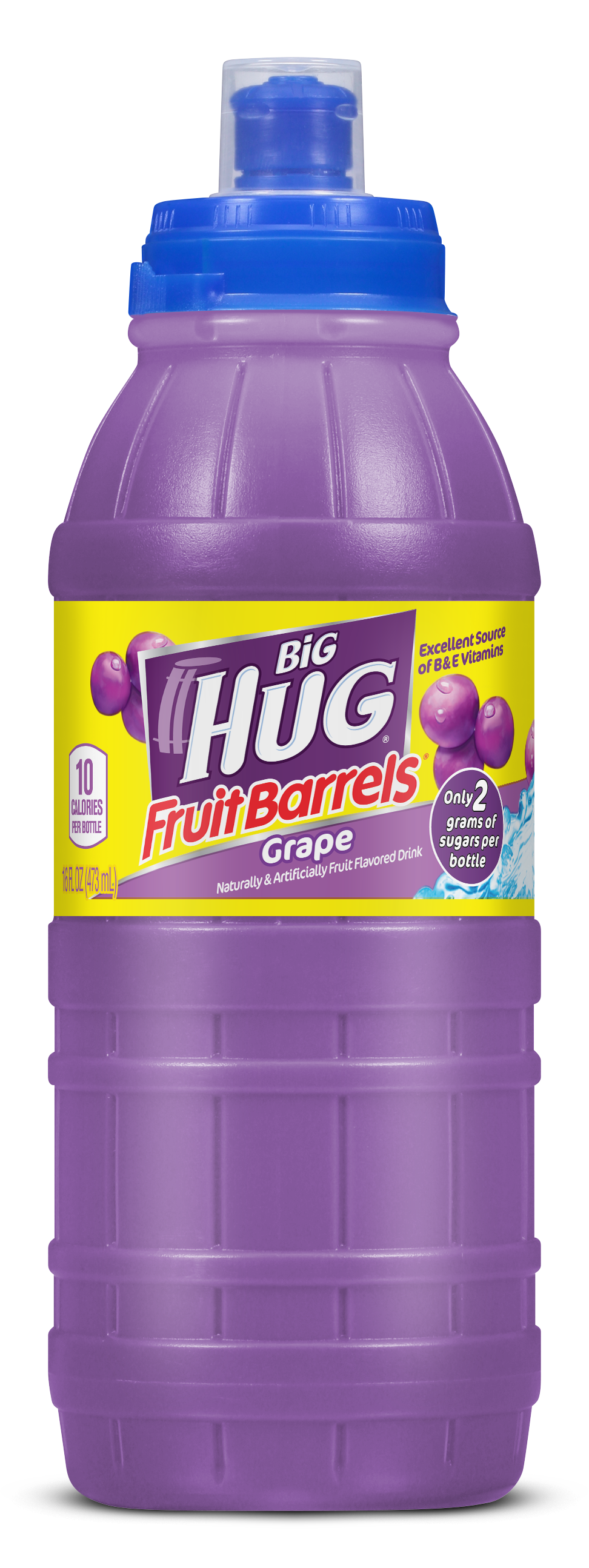 Big Hug Fruit Barrel Grape Sports Cap 473 mL