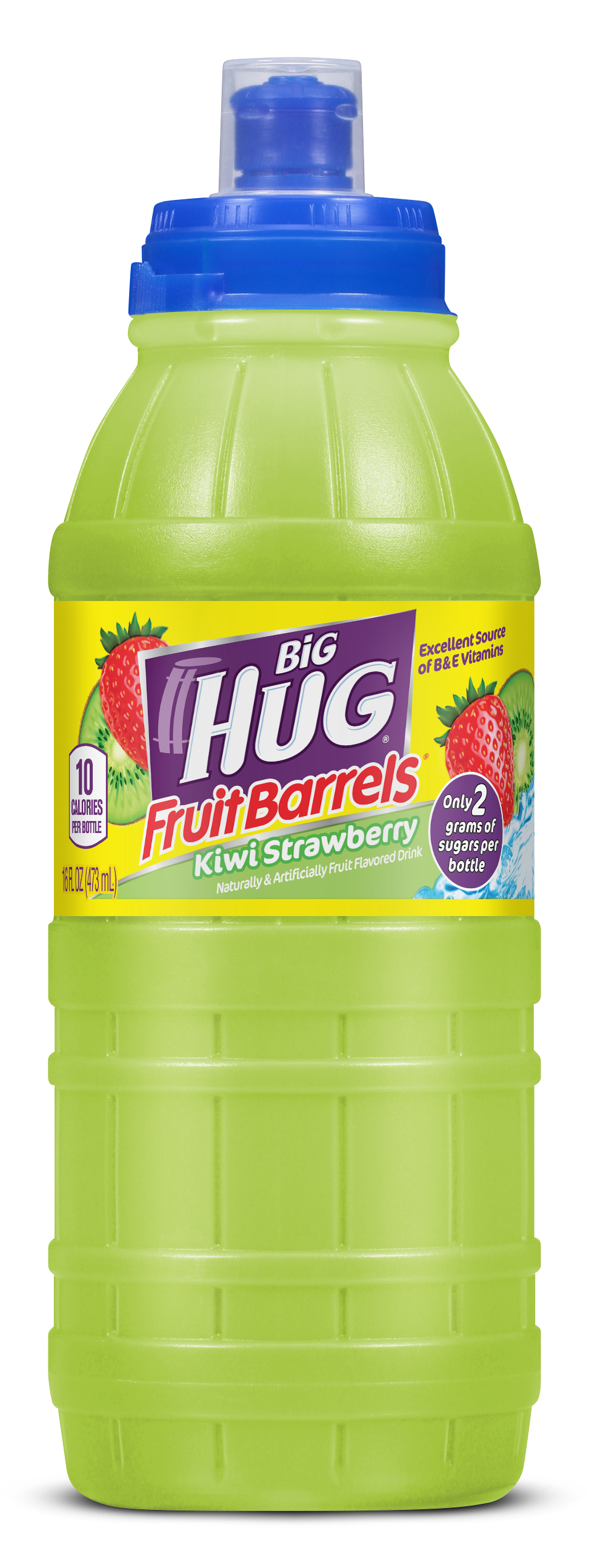 Big Hug Fruit Barrel Kiwi Strawberry Sports Cap 473 mL