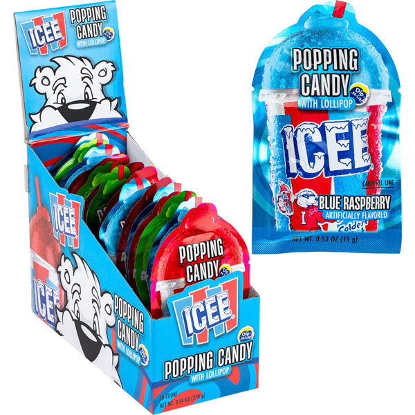 Icee Popping Candy with Lollipop 15 g