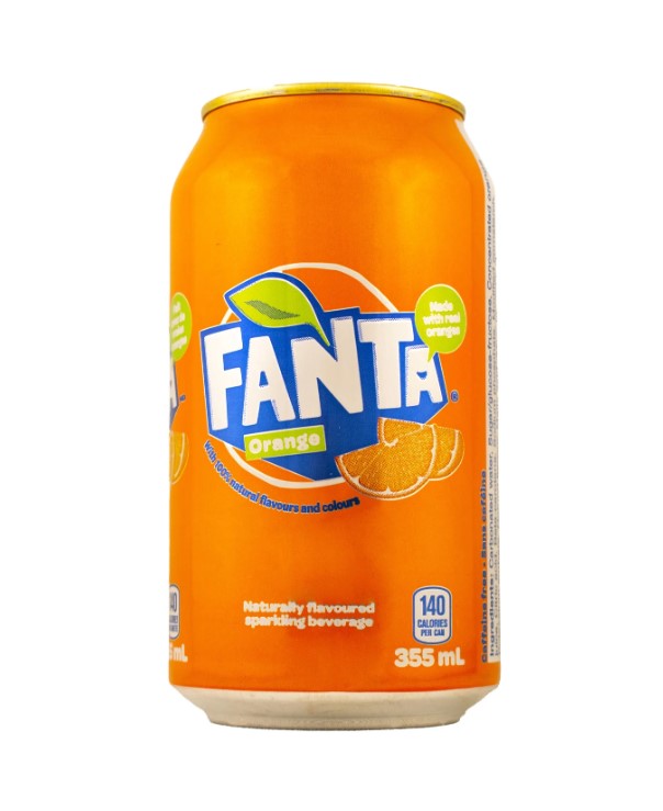 Fanta Orange Sparkling 355 mL