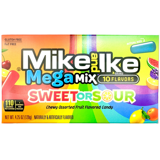 Mike & Ike Mega Mix Sweet or Sour 120 g