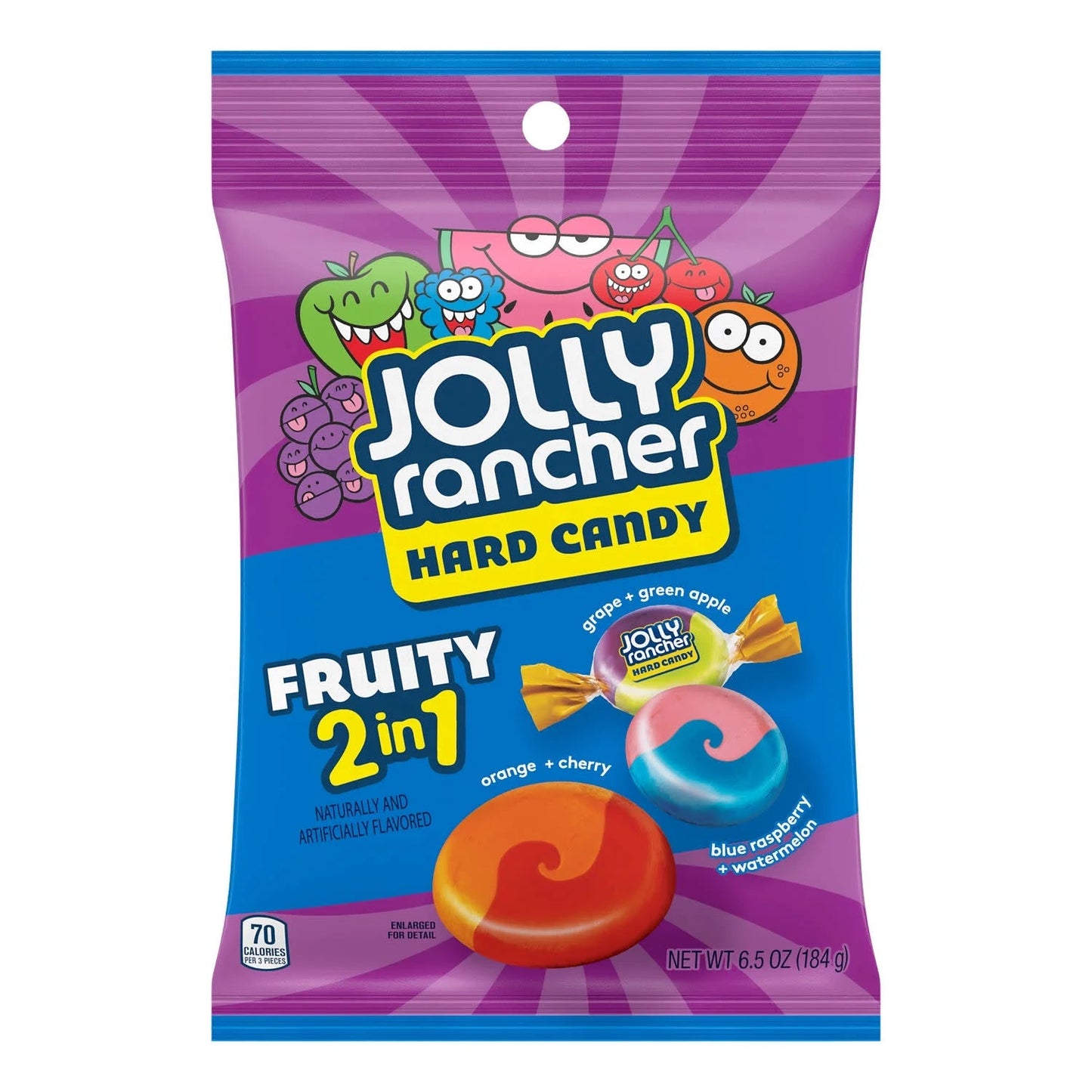 Jolly Rancher Fruity 2-in-1 Hard Candy 184 g