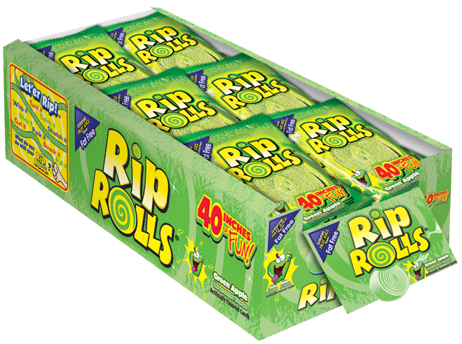 Rip Rolls Green Apple 40 g