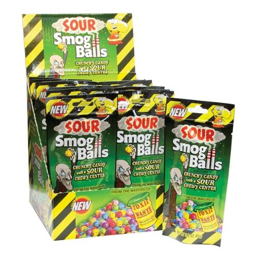 Toxic Waste Sour Smog Balls 85 g