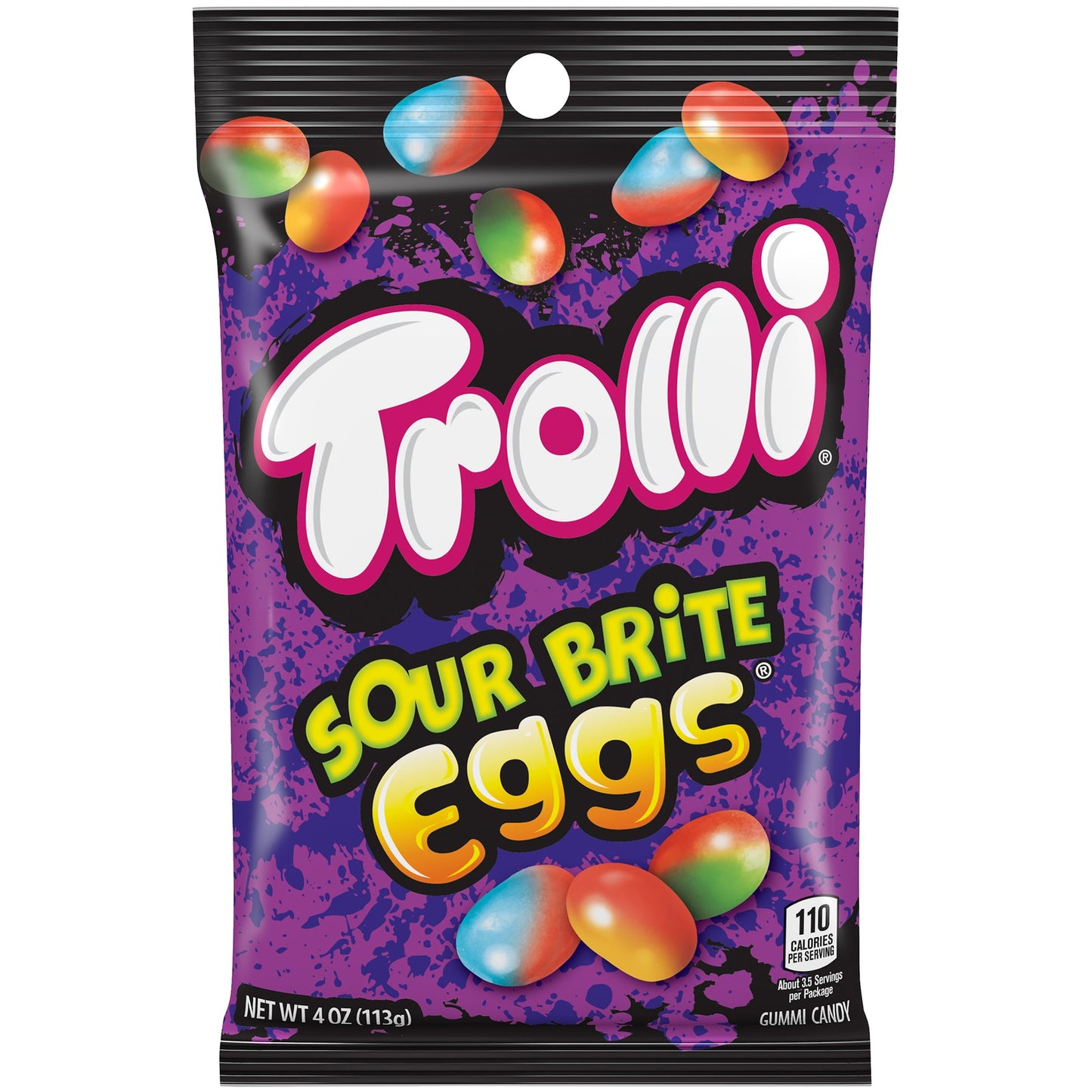 Trolli Sour Brite Crawler Eggs 113 g