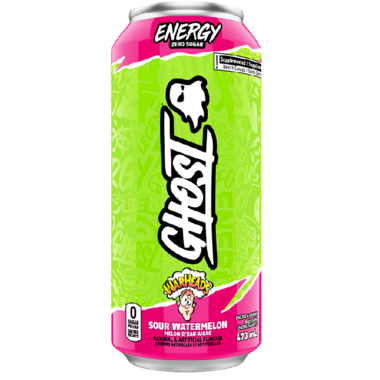Ghost Energy Warheads Sour Watermelon 473 mL
