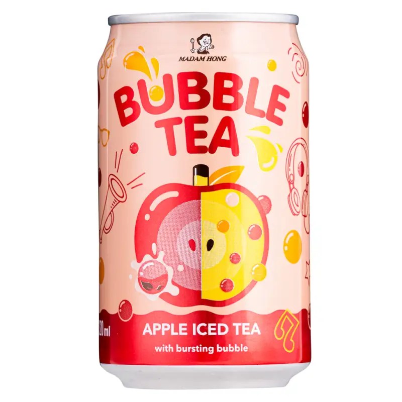 Madam Hong Apple Bubble Tea 315 mL