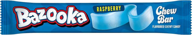 Bazooka Blue Raspberry Chew Bar 14 g