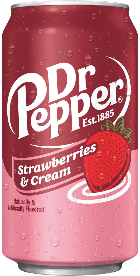 Dr Pepper Strawberries & Cream 355 mL