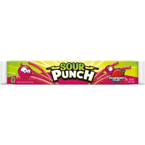Sour Punch Strawberry Straws 57 g