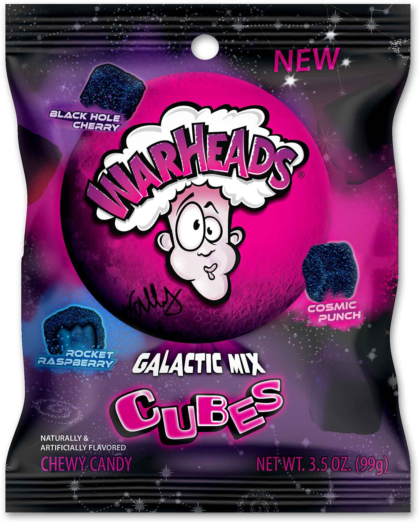 Warheads Galactic Cubes 99 g 