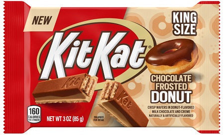 Kit Kat Chocolate Frosted Donut KING Size Candy Bar 85 g