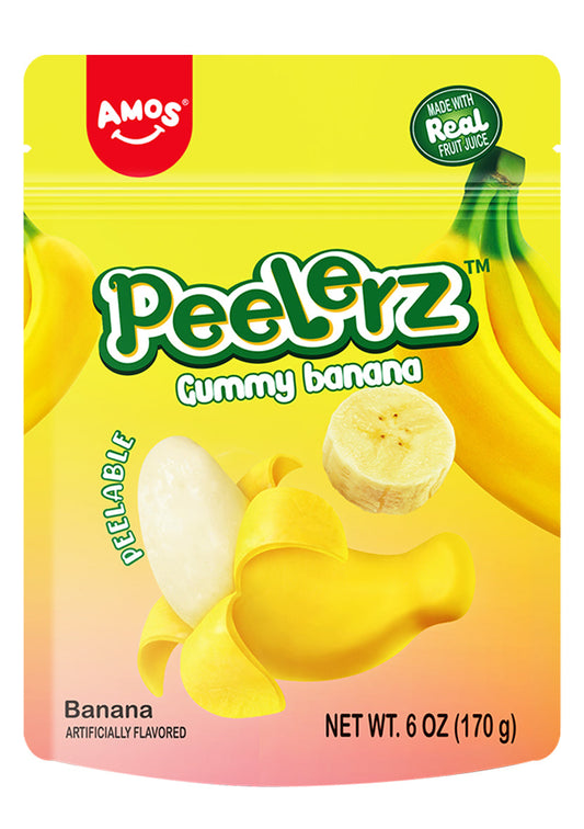 Amos Peelerz Gummy Banana 170 g