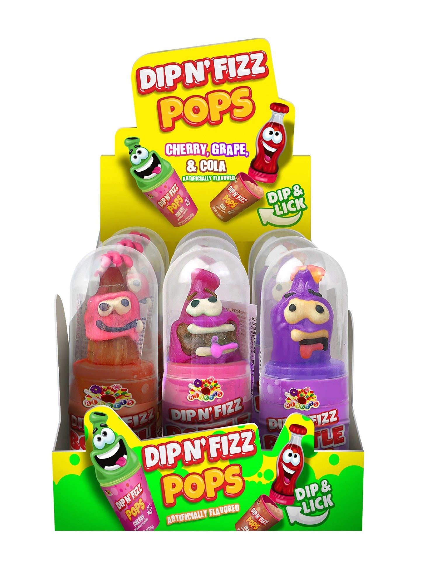 Albert's Dip N' Fizz Pops 40 g