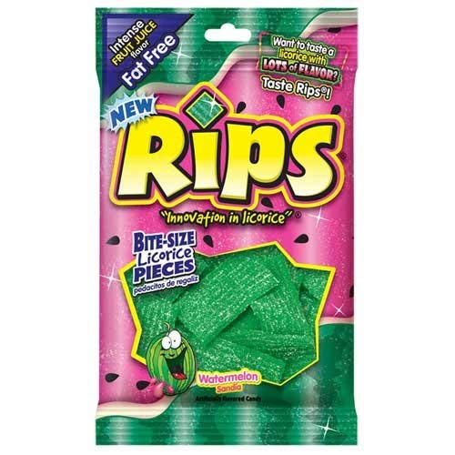 Rips Watermelon Bite-Size Licorice 113 g