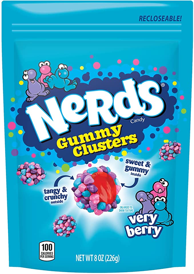 Nerds Gummy Clusters Very Berry 226 g