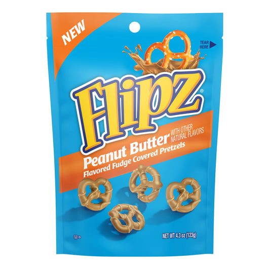 Flipz Peanut Butter Fudge Pretzels 123 g 