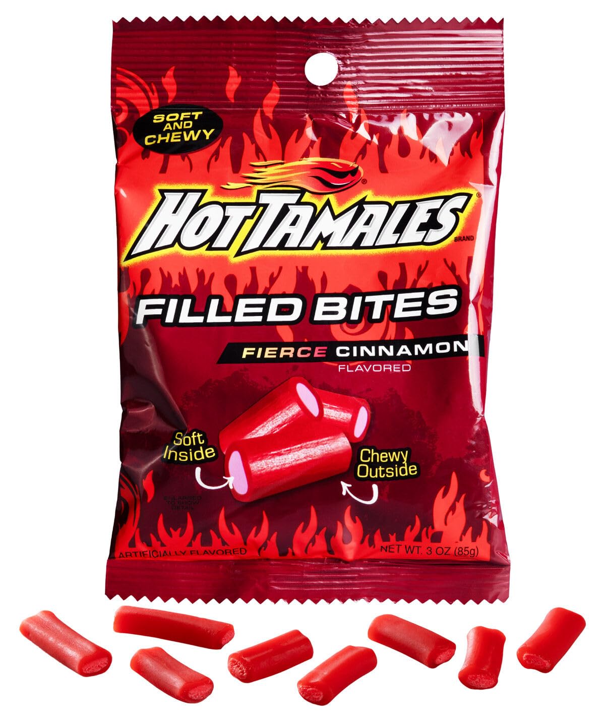 Hot Tamales Licorice Bites 85 g