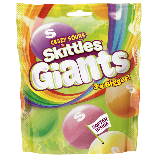 Skittles Giants Crazy Sours 132 g