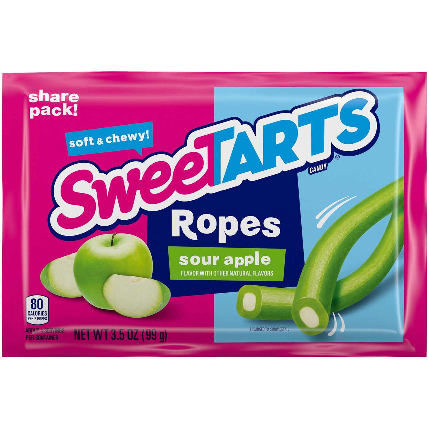 SweeTarts Ropes Sour Apple 99 g