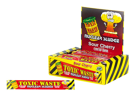 Toxic Waste Cherry Nuclear Sludge Chew Bar 20 g
