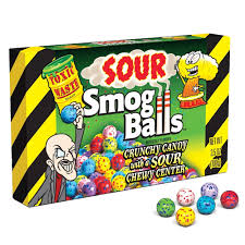 Toxic Waste Sour Smog Balls 100g
