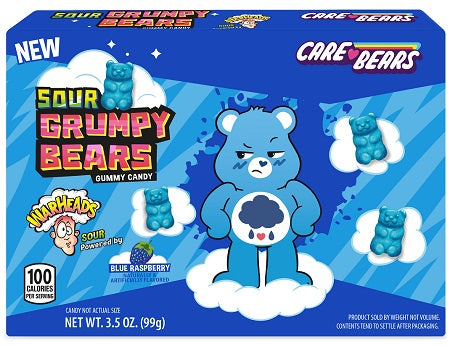 Warheads Sour Grumpy Bears Box 99 g