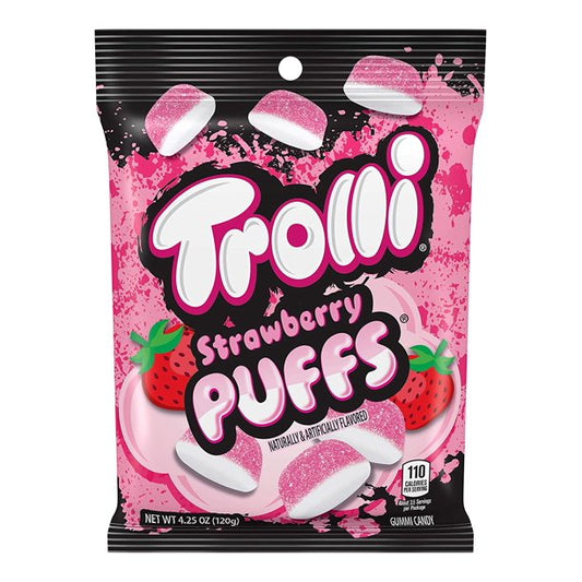 Trolli Strawberry Puffs 120 g