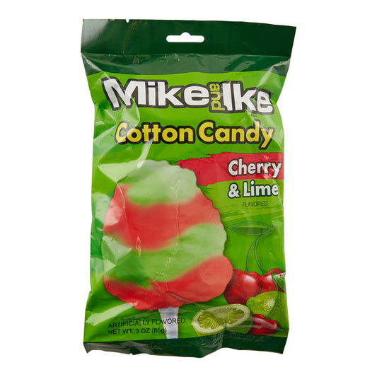 Mike & Ike Cherry Lime Cotton Candy